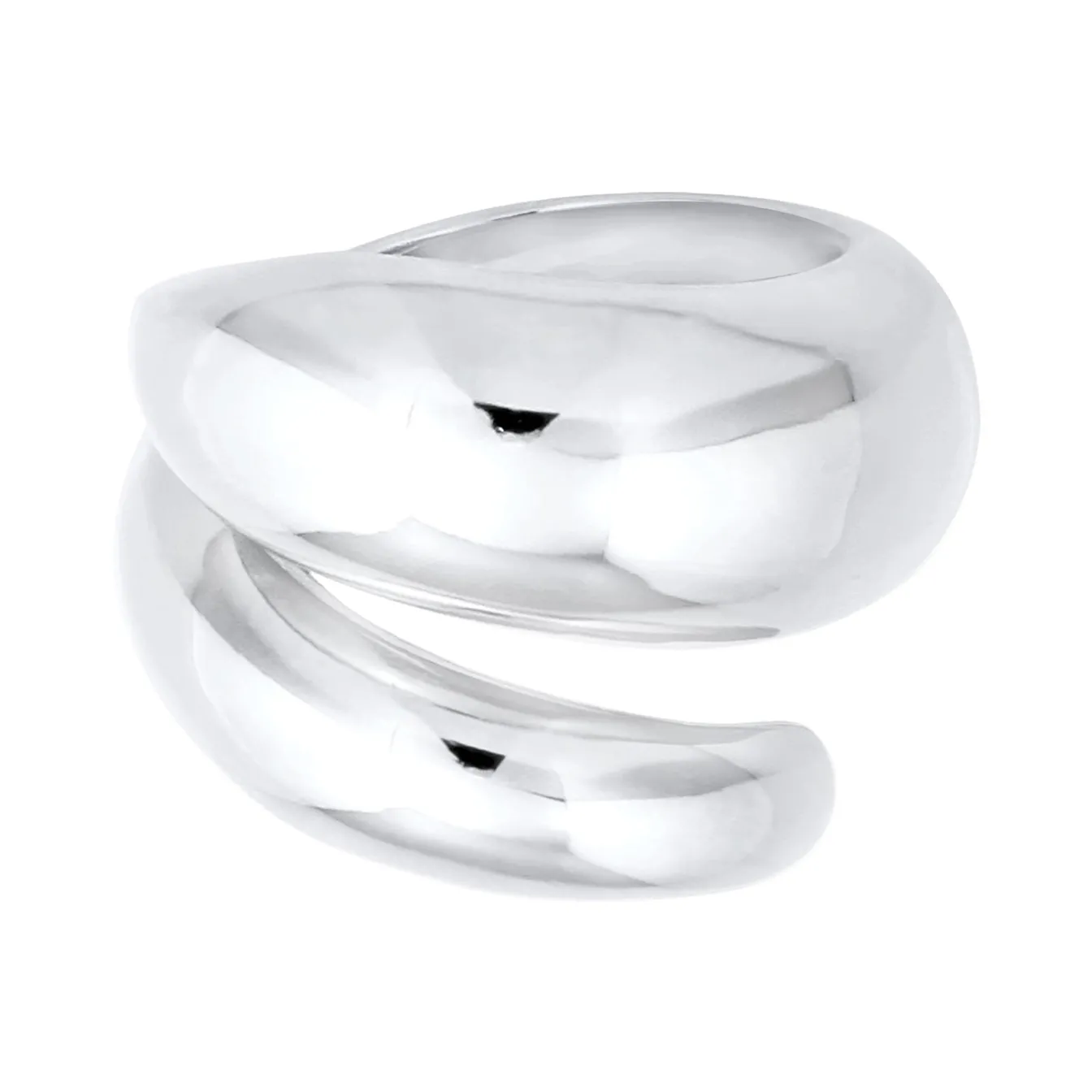 Elli "Chunky Wickelring< Vergoldet|Ringe