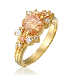 Elli "Cocktailring Statement< Ringe|Vergoldet