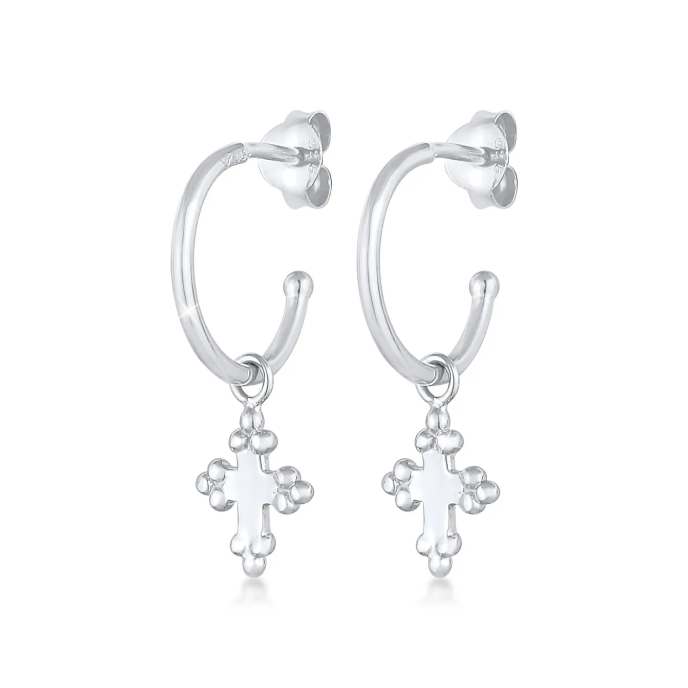Elli "Creole< Vergoldet|Symbol-schmuck