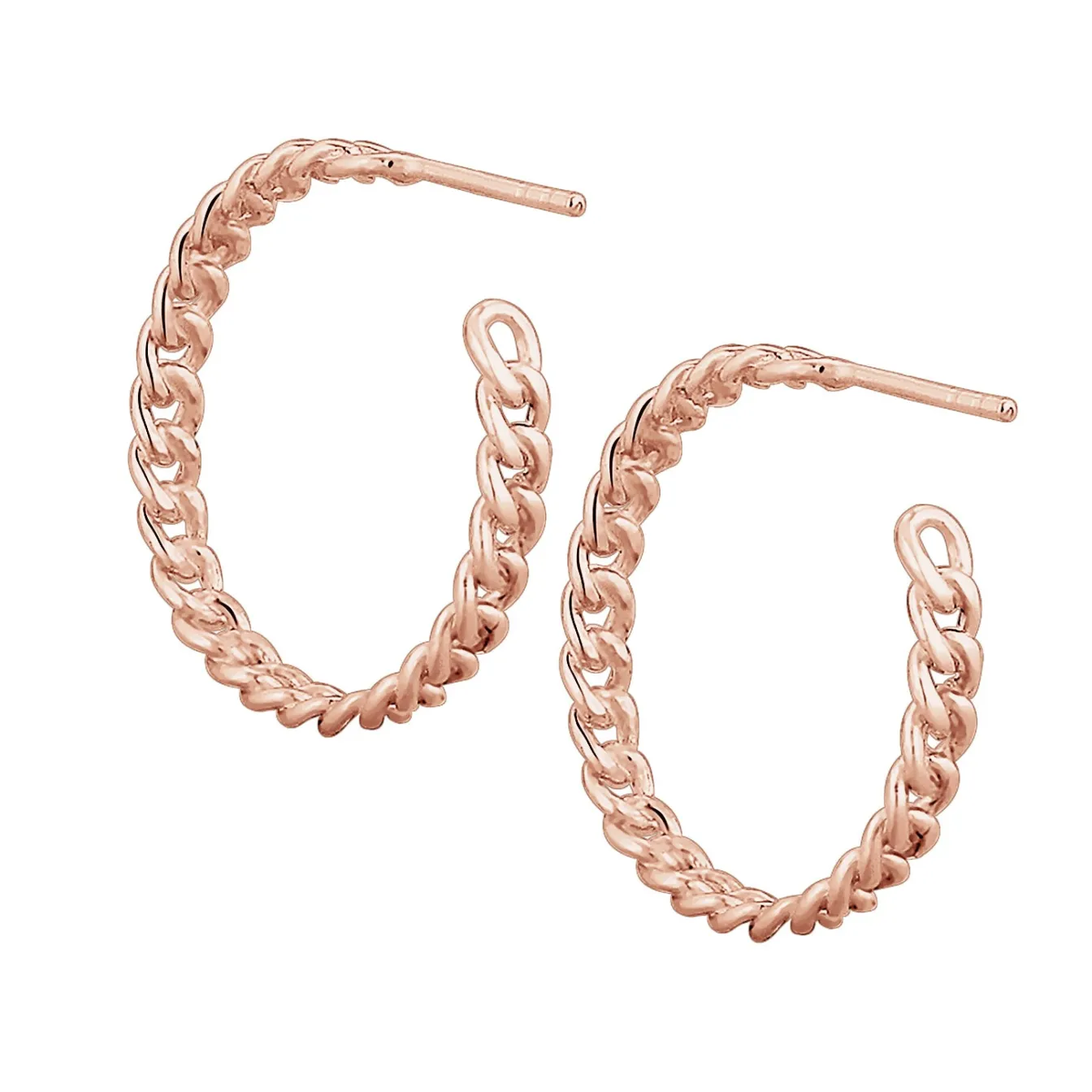 Elli "Creole< Roségold|Ohrringe