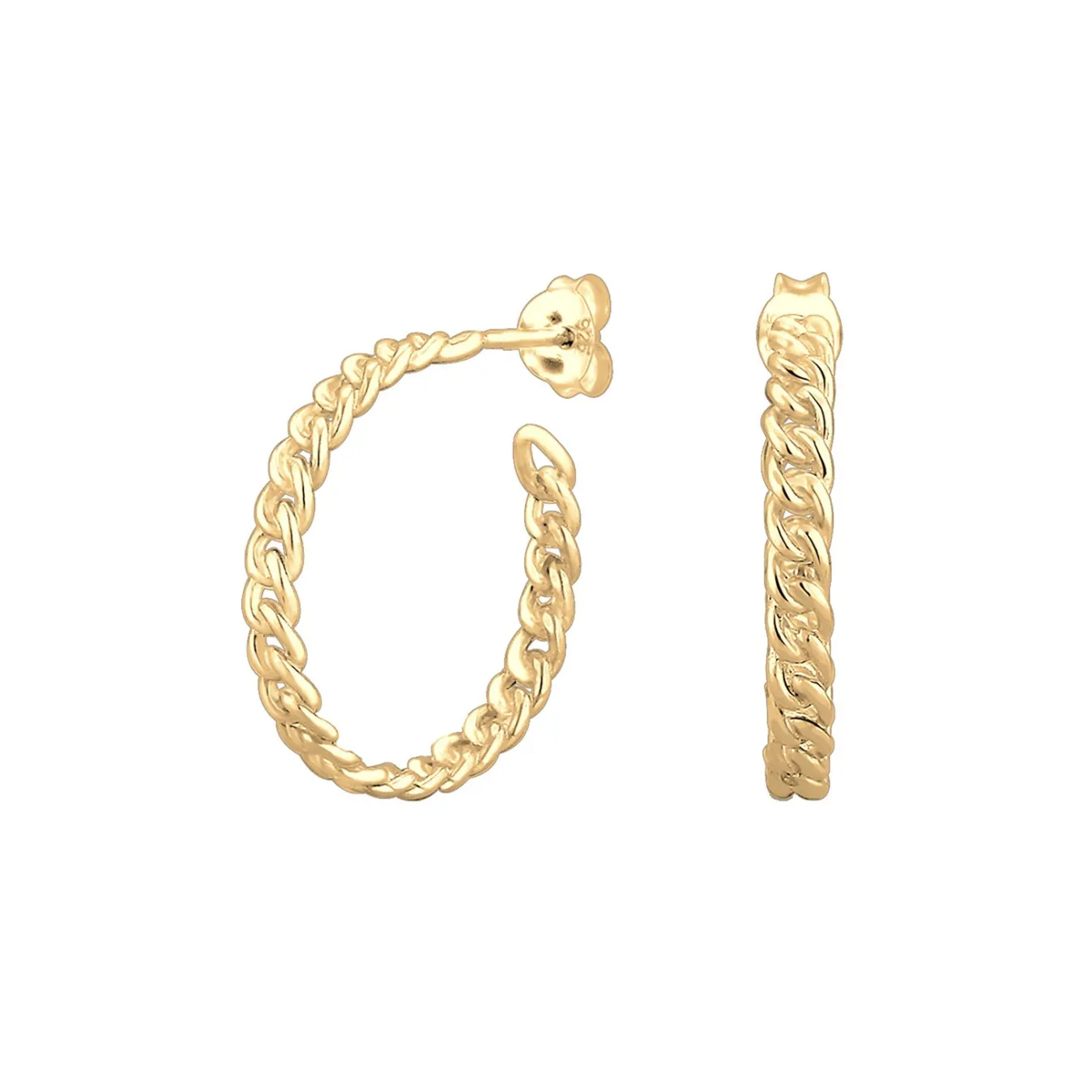 Elli "Creole< Roségold|Ohrringe