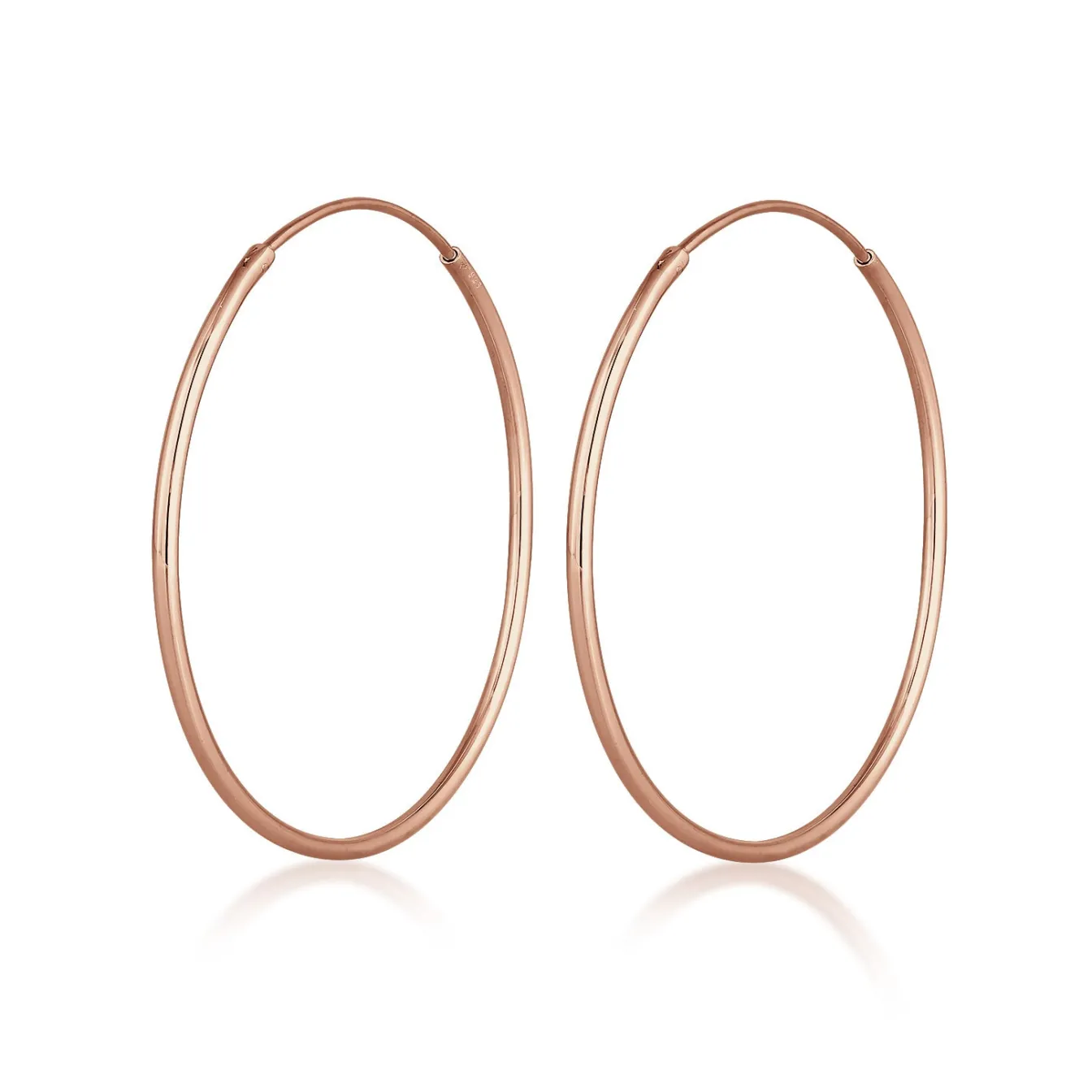 Elli "Creole< Roségold|Ohrringe
