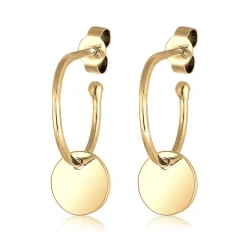 Elli "Creole< Roségold|Ohrringe