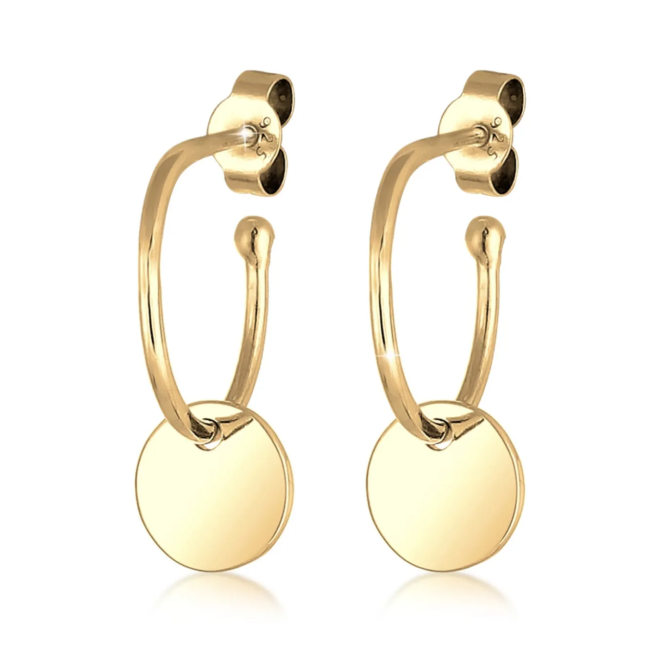 Elli "Creole< Roségold|Ohrringe