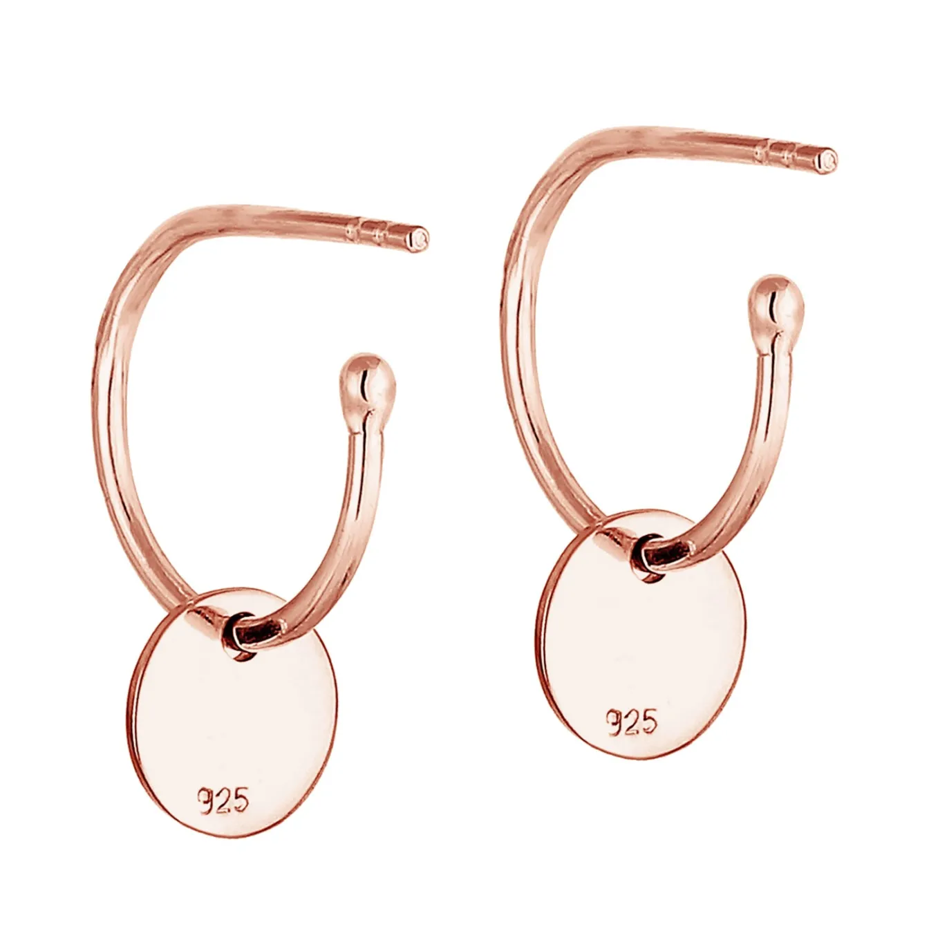 Elli "Creole< Roségold|Ohrringe