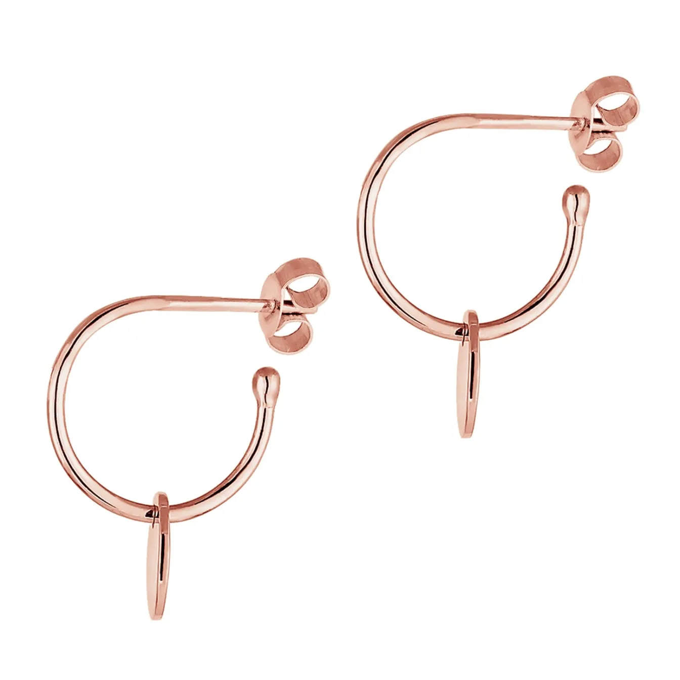 Elli "Creole< Roségold|Ohrringe
