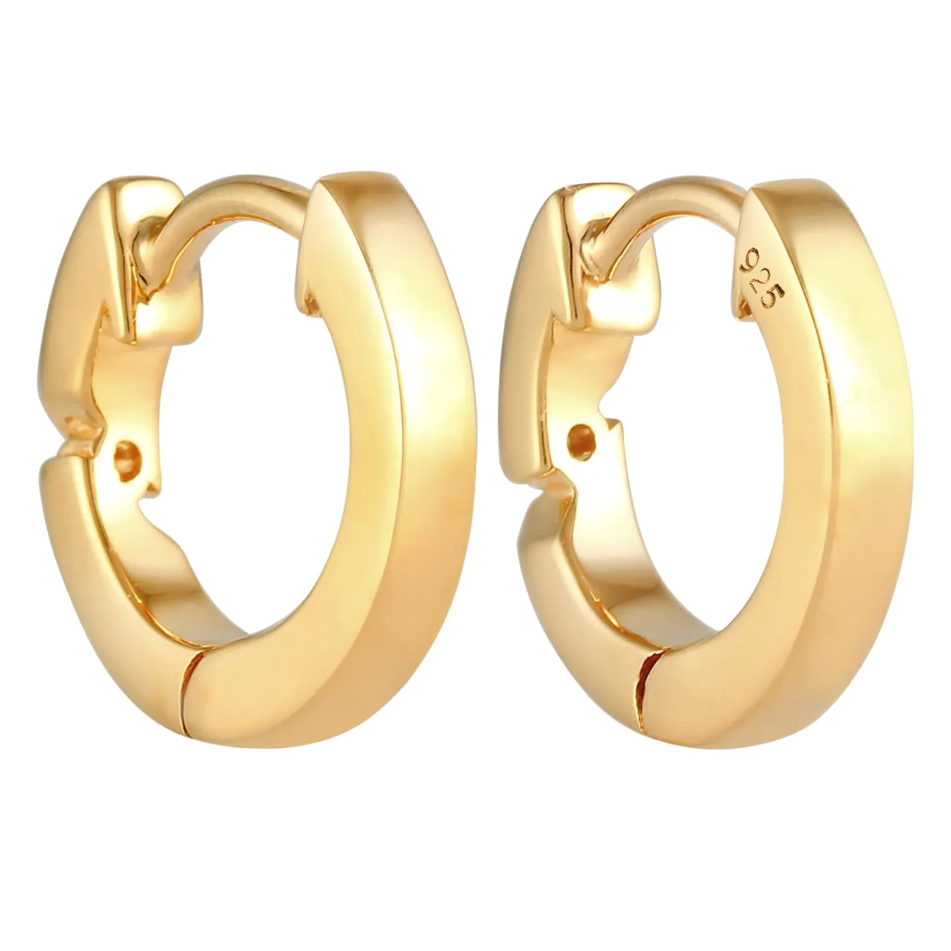 Elli "Creole | Diamant ( Weiß, 0,03 ct )< Roségold|Ohrringe