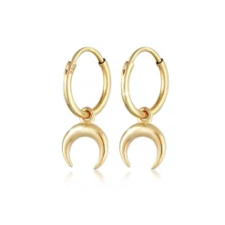 Elli "Creole Astro< Symbol-schmuck|Ohrringe