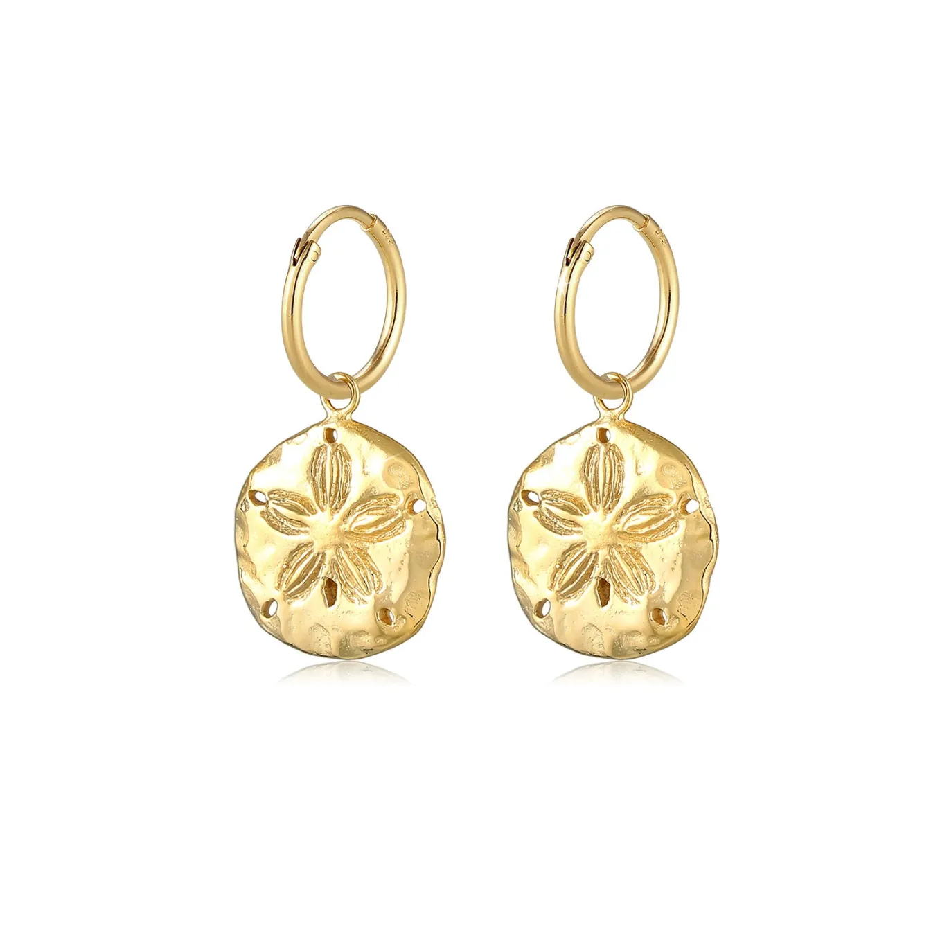 Elli "Creole Blume< Symbol-schmuck|Ohrringe