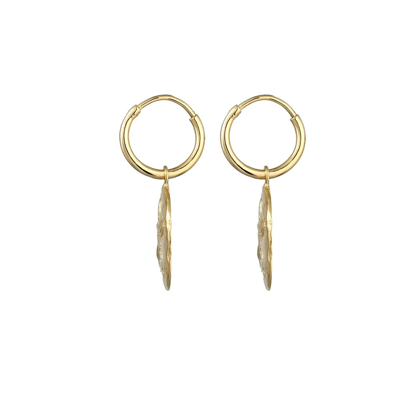 Elli "Creole Blume< Symbol-schmuck|Ohrringe