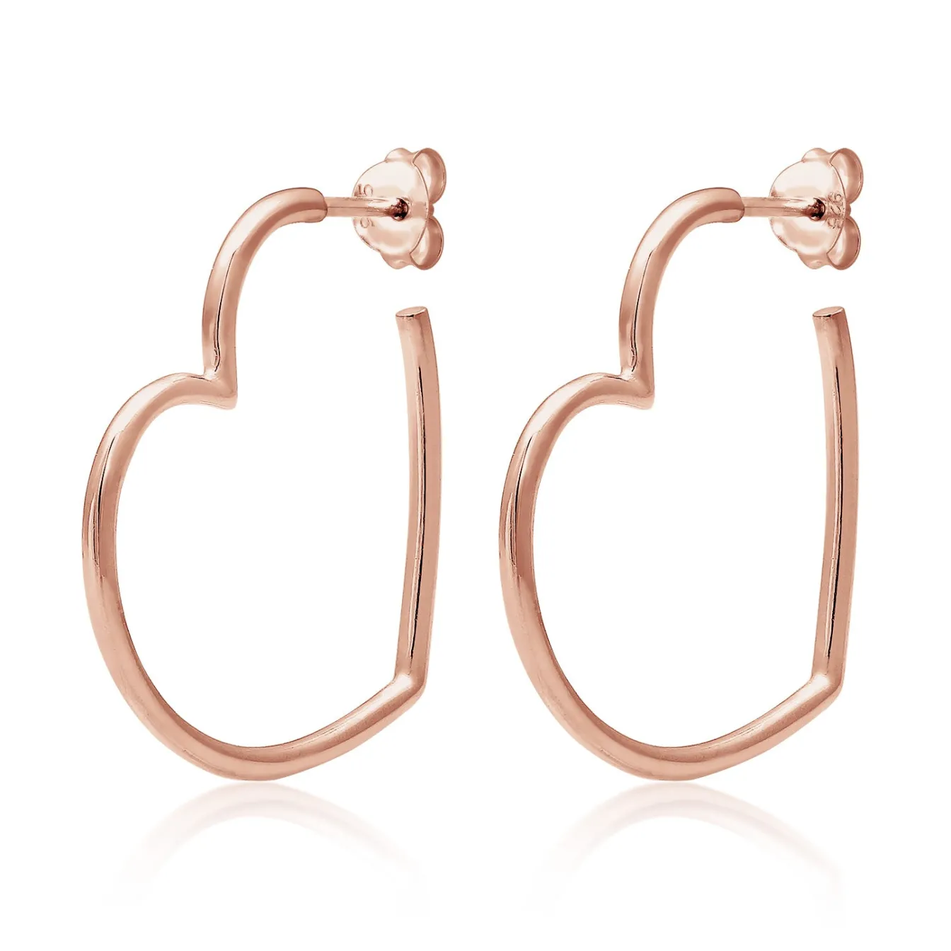 Elli "Creole Herz< Roségold|Symbol-schmuck