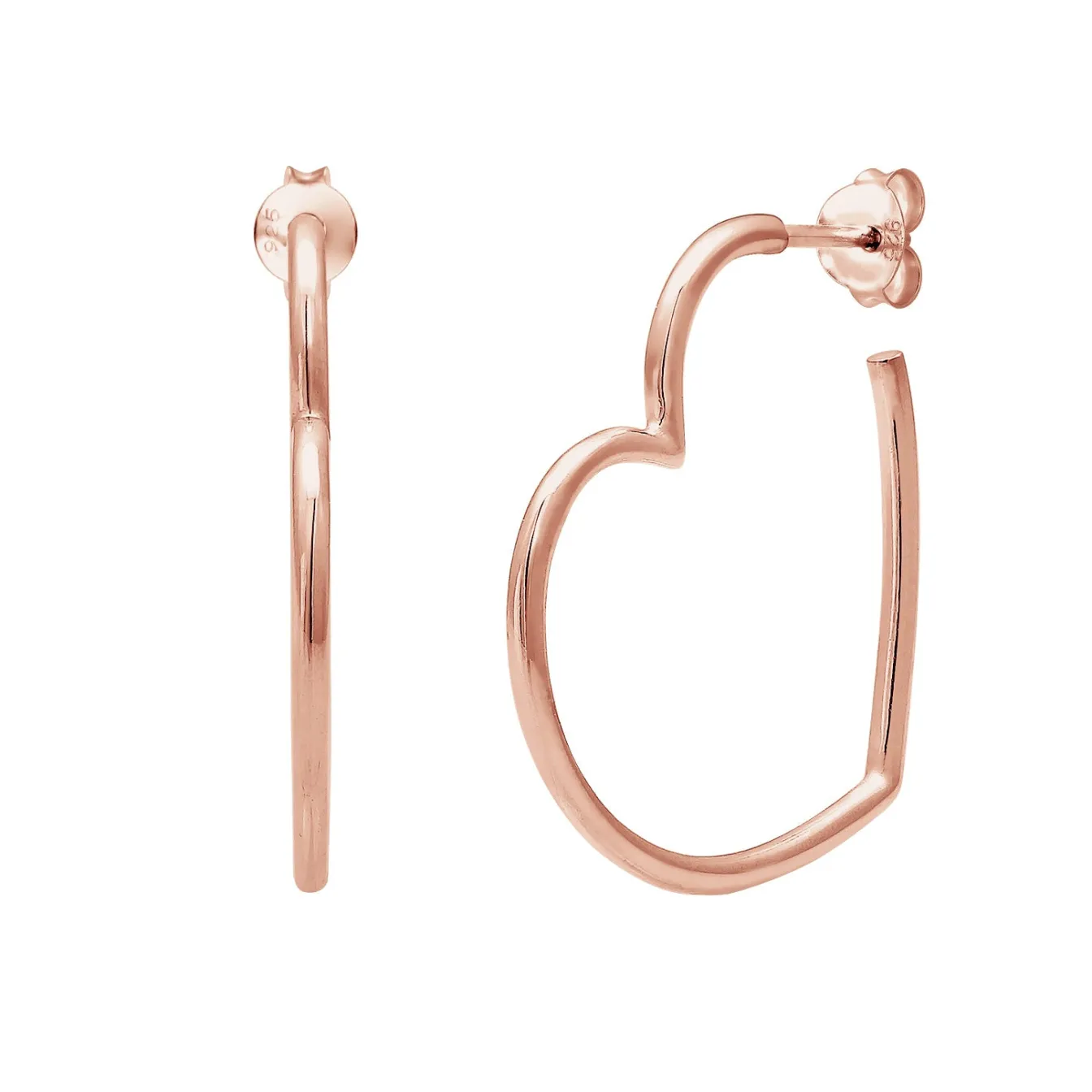 Elli "Creole Herz< Roségold|Symbol-schmuck