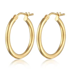 Elli "Creolen Basic< Ohrringe|Echtgold