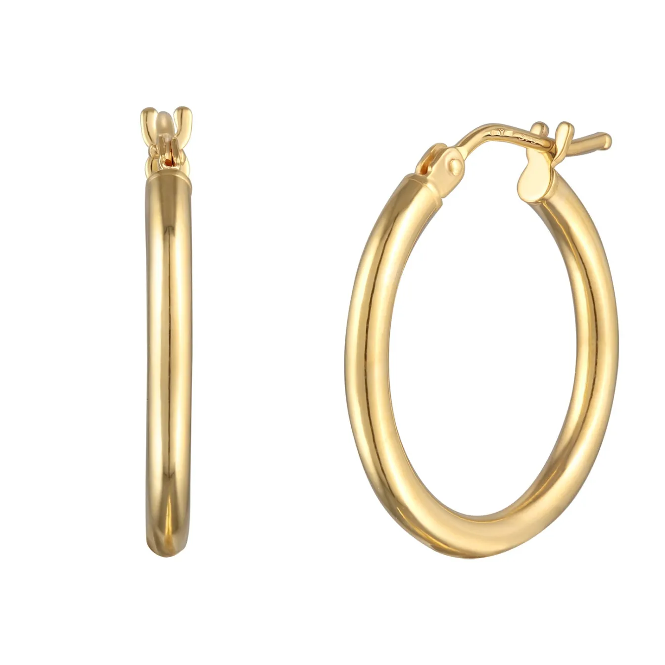 Elli "Creolen Basic< Ohrringe|Echtgold