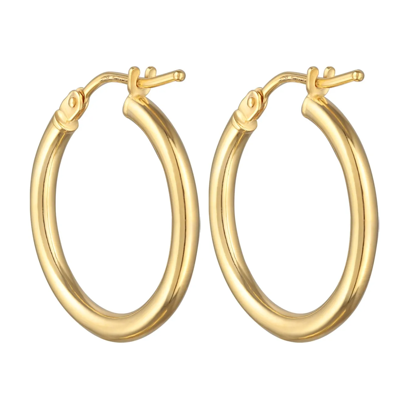 Elli "Creolen Basic< Ohrringe|Echtgold