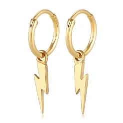 Elli "Creolen Blitz< Symbol-schmuck|Ohrringe