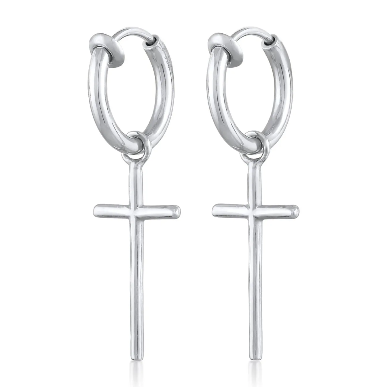Elli "Creolen Ohrclips< Symbol-schmuck|Ohrringe