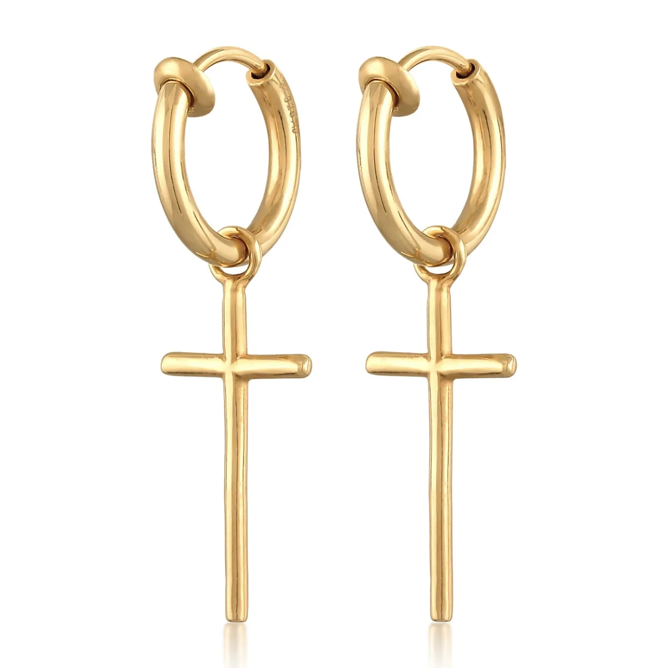 Elli "Creolen Ohrclips< Symbol-schmuck|Ohrringe