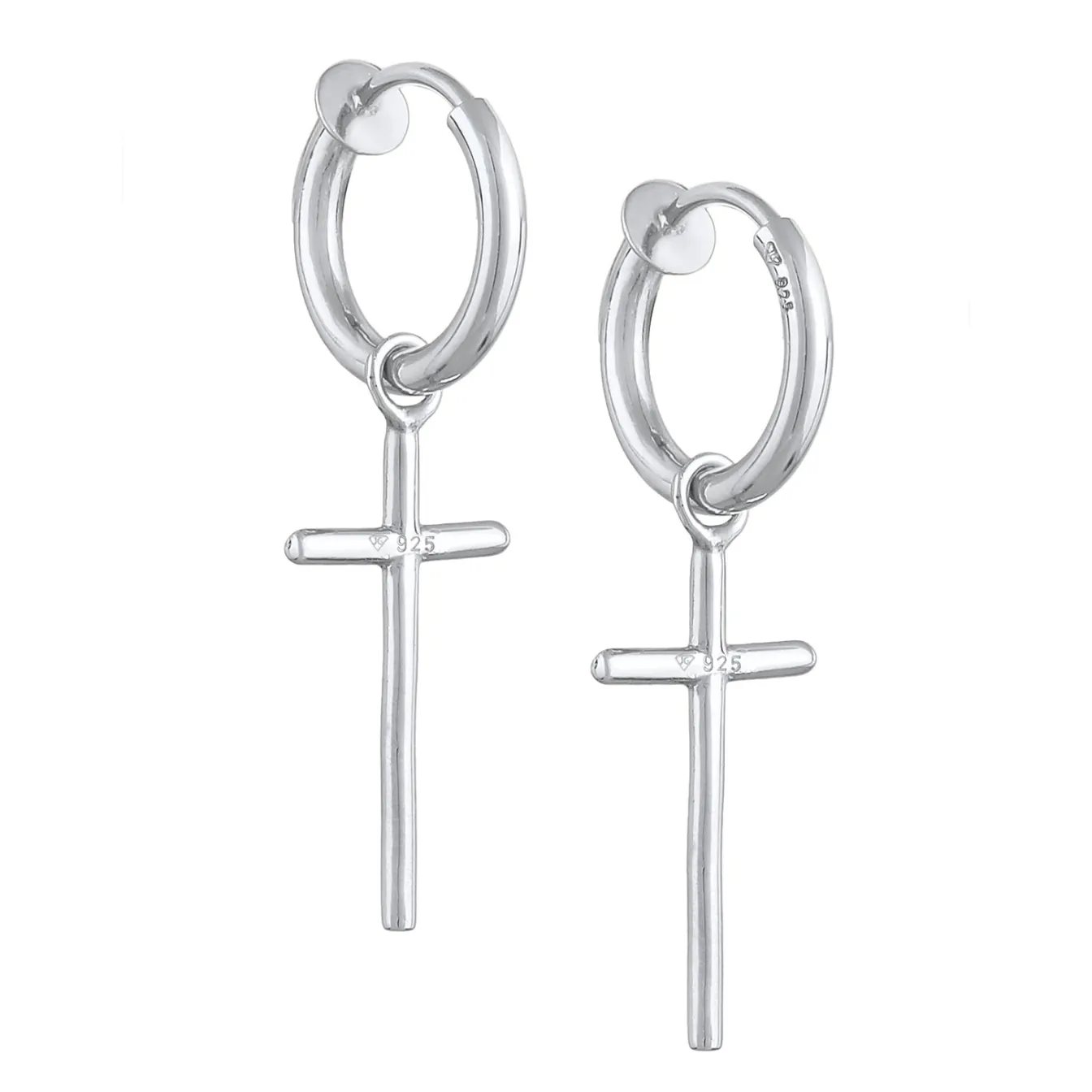 Elli "Creolen Ohrclips< Symbol-schmuck|Ohrringe