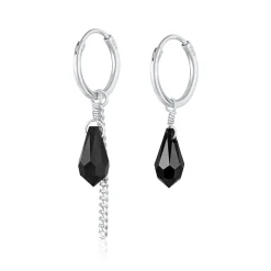 Elli "Creolen Tropfen Anhänger Kette< Symbol-schmuck|Ohrringe