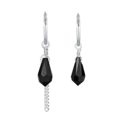 Elli "Creolen Tropfen Anhänger Kette< Symbol-schmuck|Ohrringe