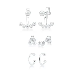 Elli "Ear Jacket< Ohrringe|Silber