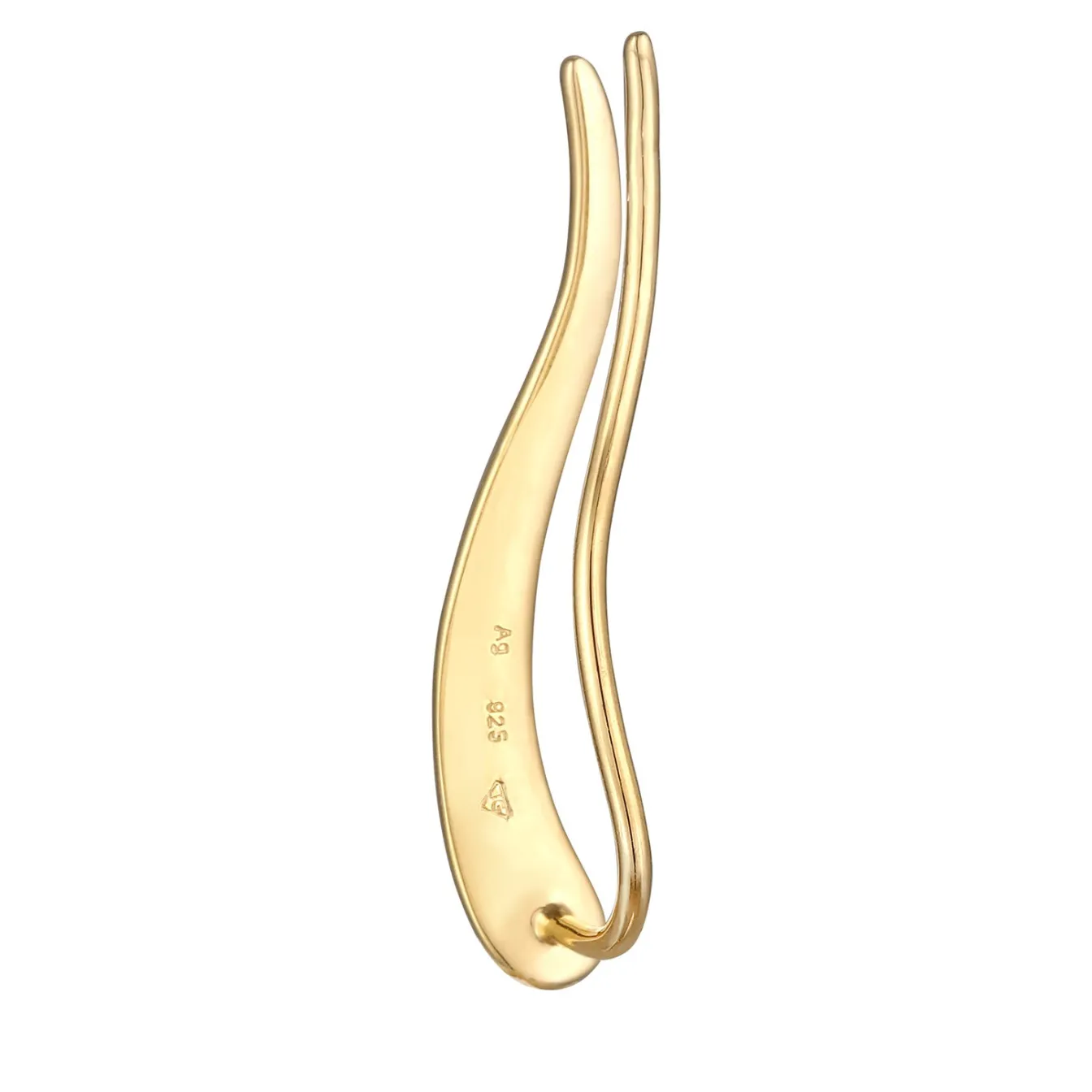Elli "Earclimber Organic< Ohrringe|Silber
