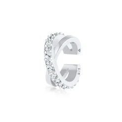 Elli "Earcuff | Kristall ( Weiß )< Hochzeit|Ohrringe