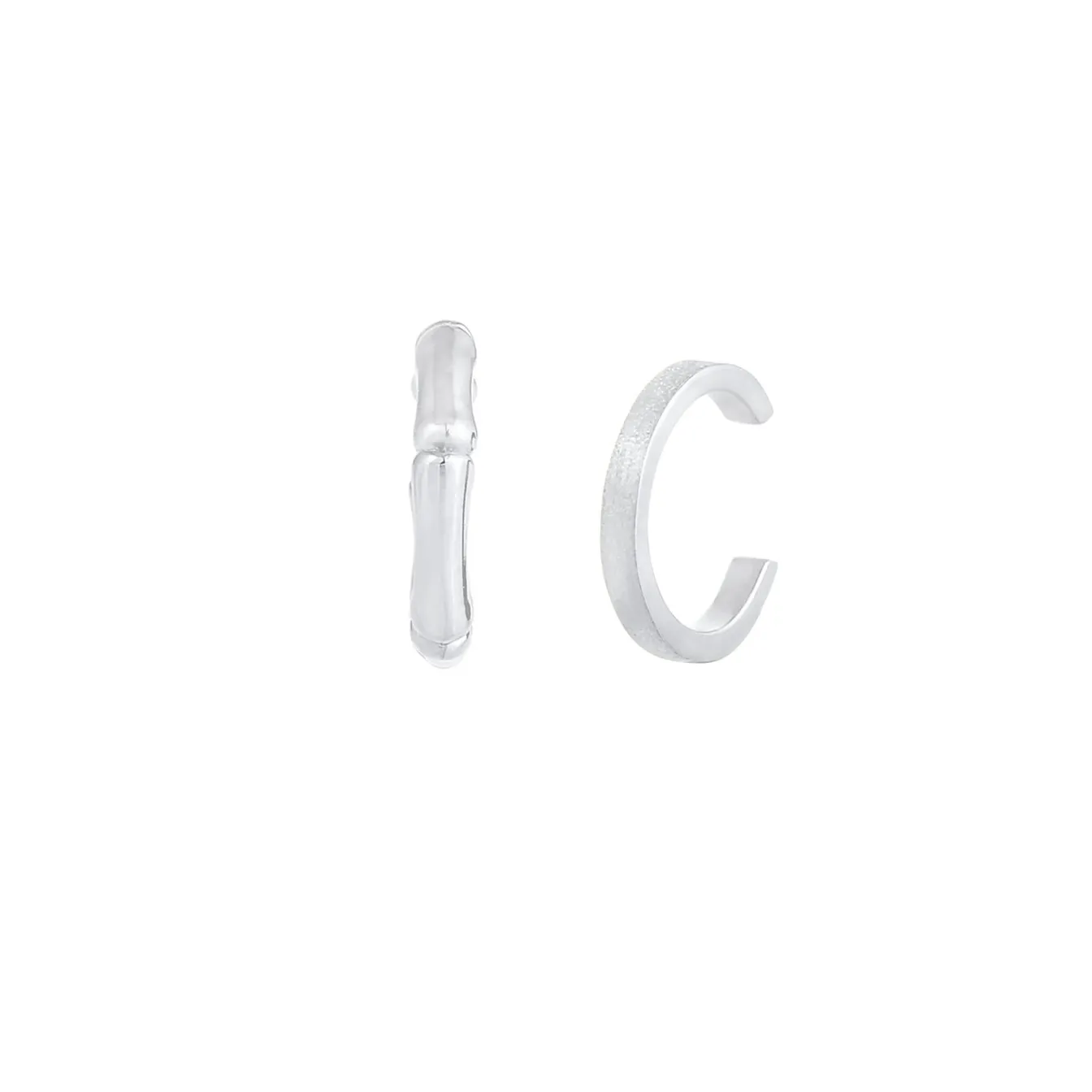 Elli "Earcuff Bambus< Symbol-schmuck|Ohrringe