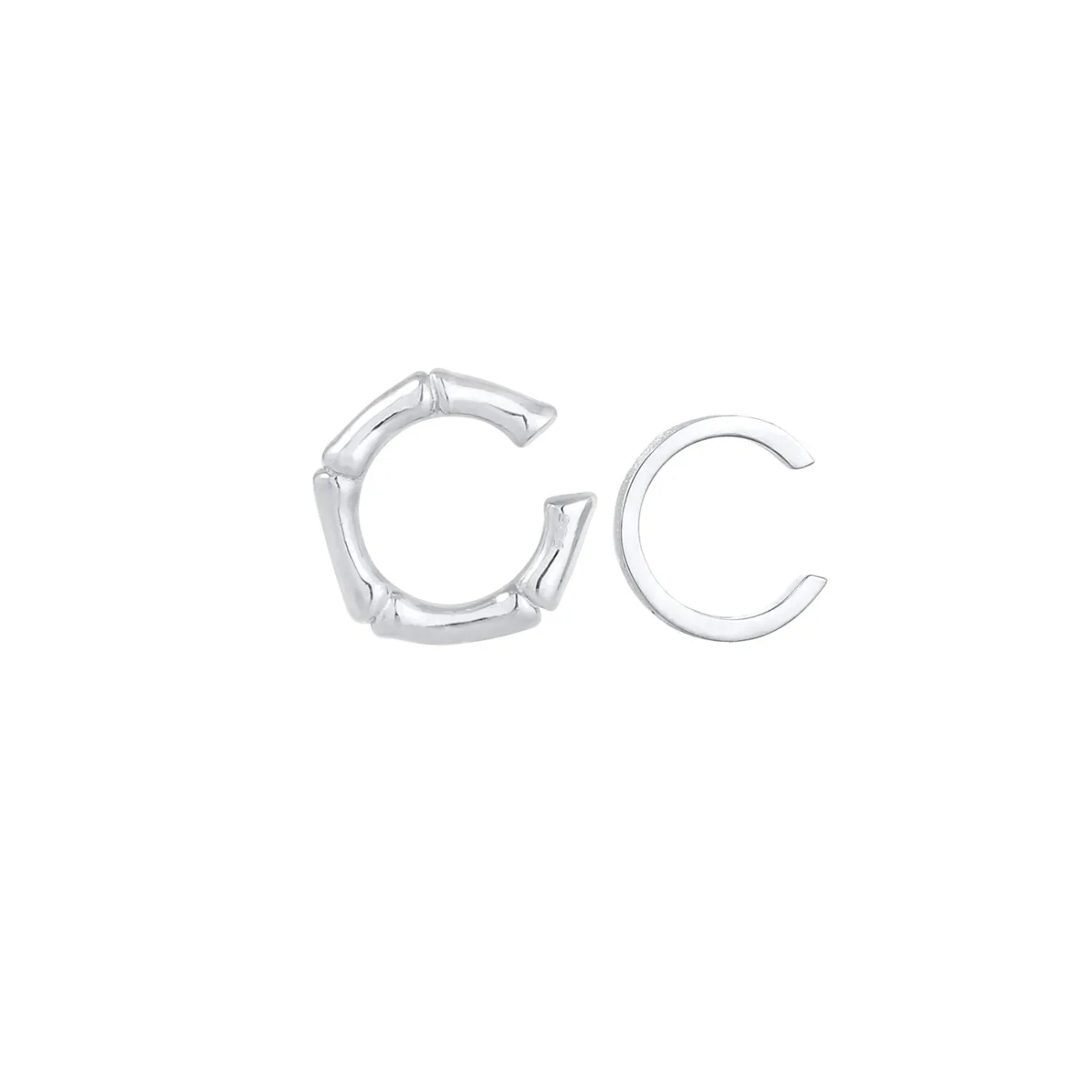 Elli "Earcuff Bambus< Symbol-schmuck|Ohrringe