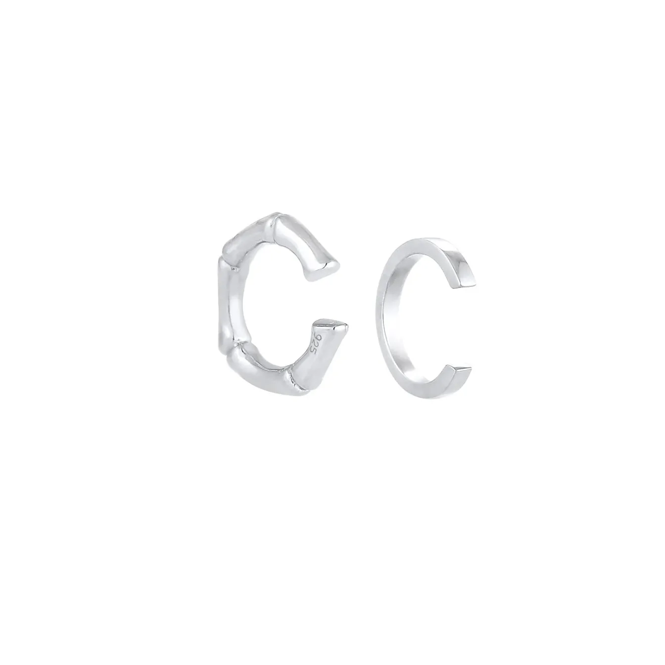 Elli "Earcuff Bambus< Symbol-schmuck|Ohrringe