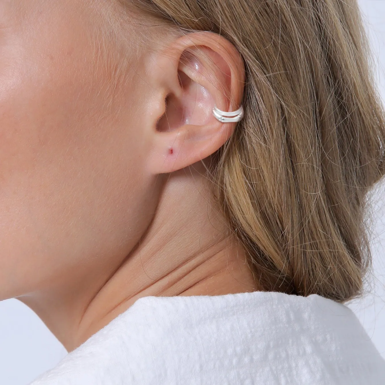 Elli "Earcuff Bambus< Symbol-schmuck|Ohrringe