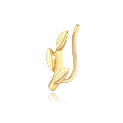 Elli "Earcuff Blatt Single< Symbol-schmuck|Ohrringe