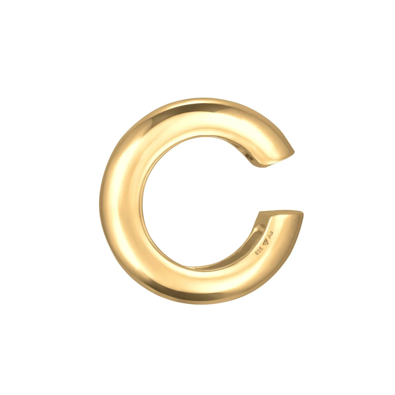 Elli "Earcuff Chunky< Ohrringe|Vergoldet