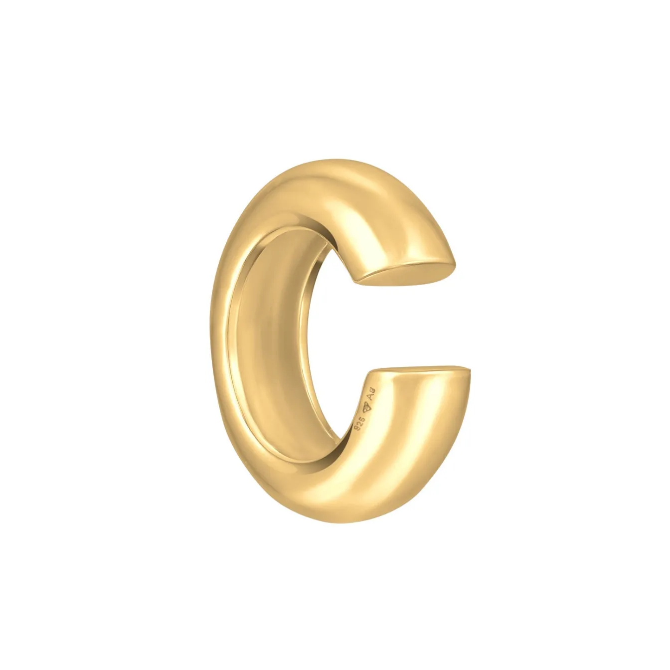 Elli "Earcuff Chunky< Ohrringe|Vergoldet