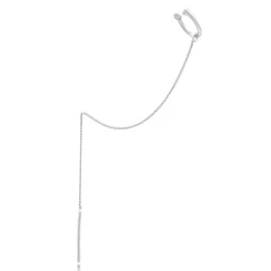 Elli "Earcuff Ear Chain< Ohrringe|Vergoldet