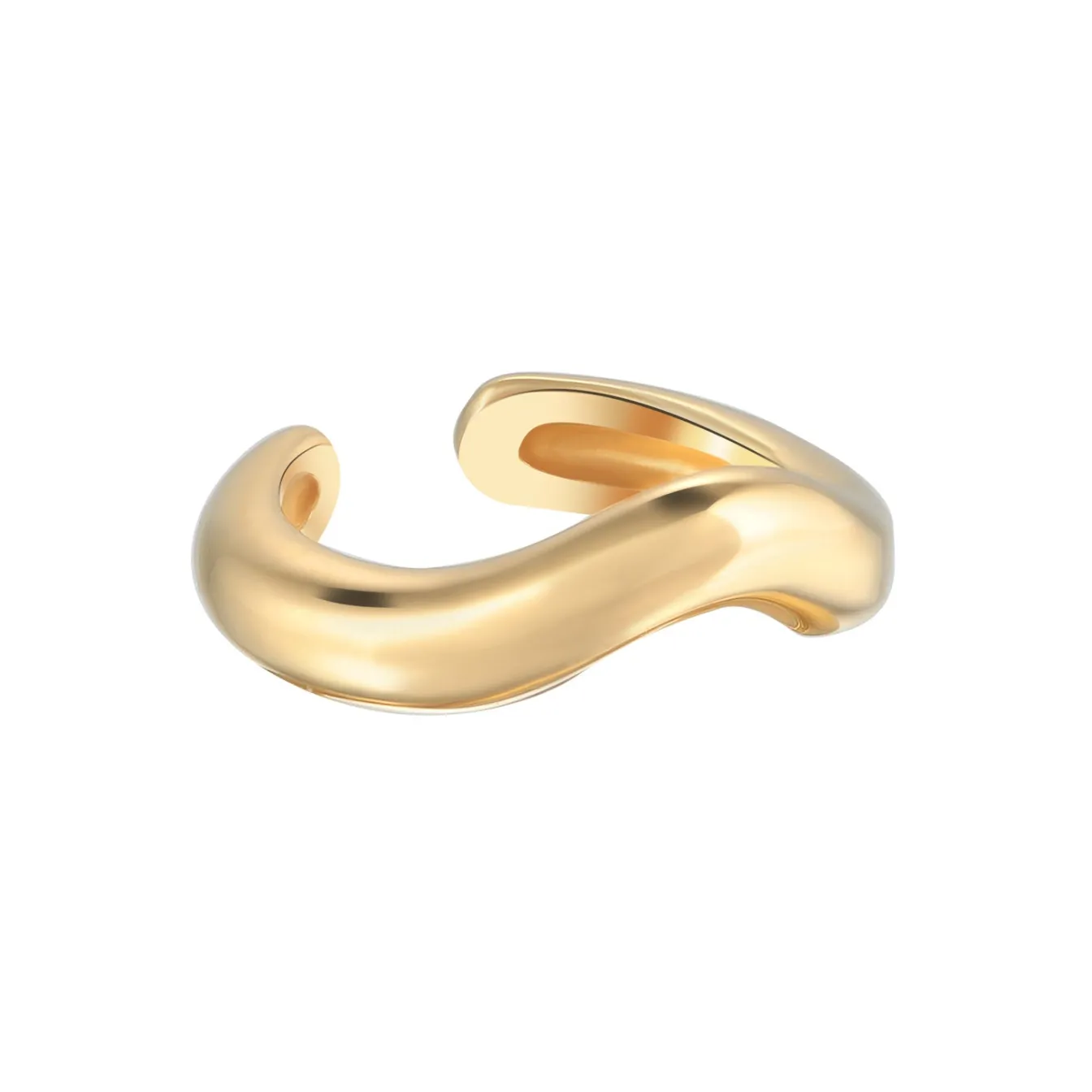 Elli "Earcuff Geo< Ohrringe|Vergoldet