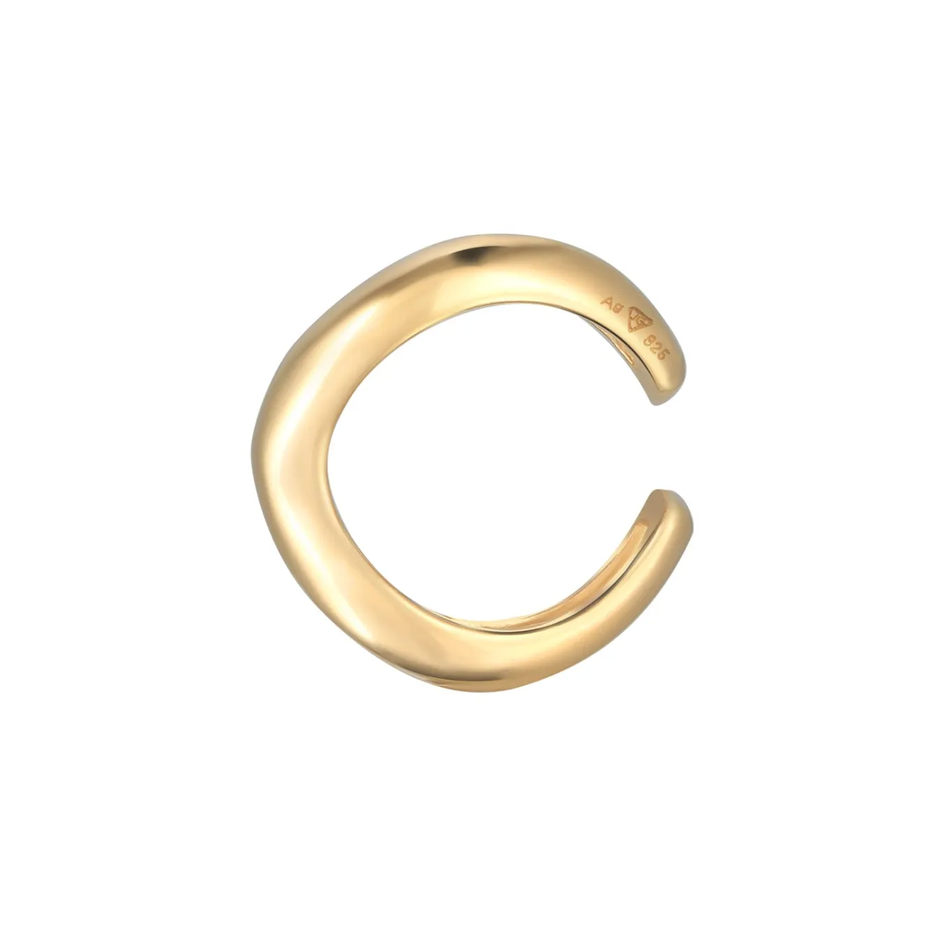Elli "Earcuff Geo< Ohrringe|Vergoldet