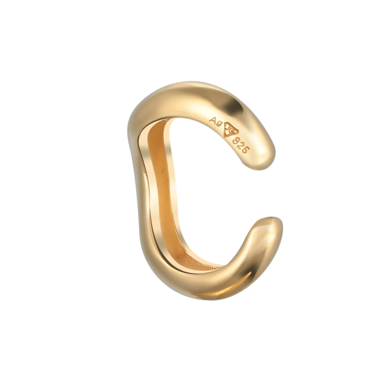 Elli "Earcuff Geo< Ohrringe|Vergoldet