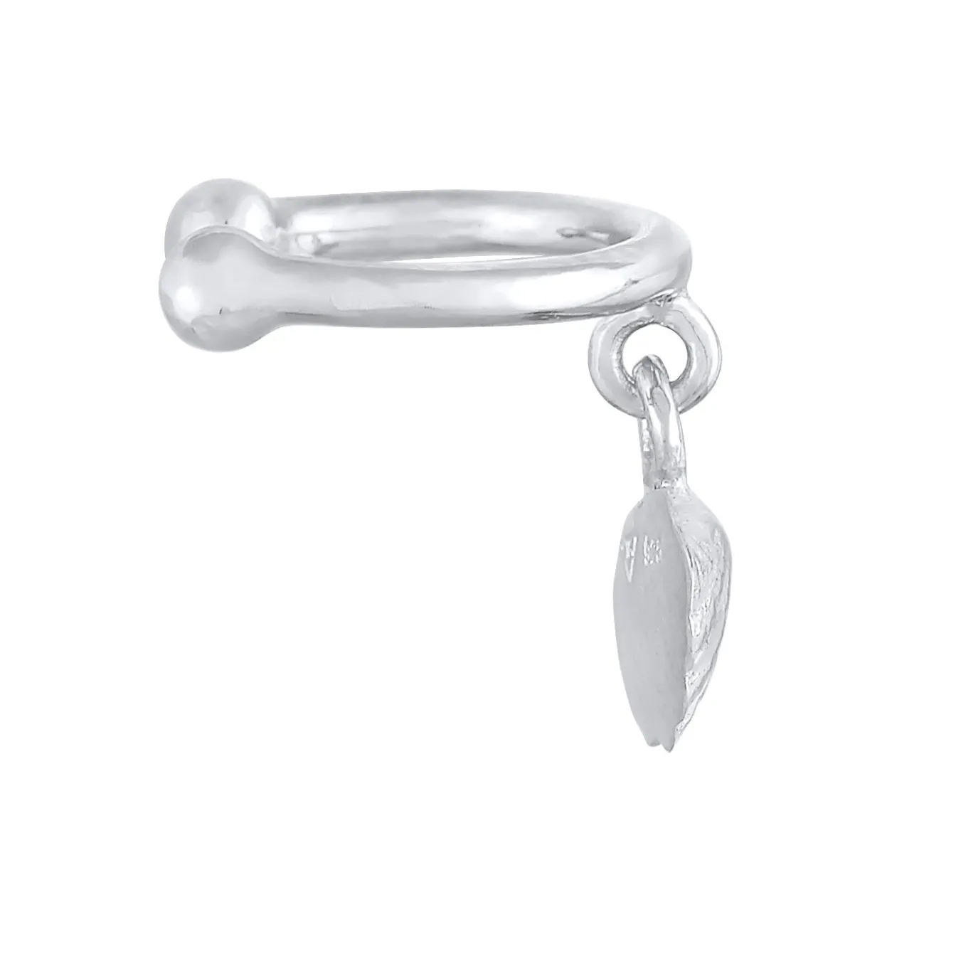 Elli "Earcuff Muschel< Ohrringe|Silber