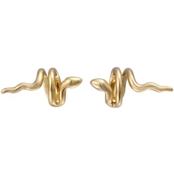 Elli "Earcuff Schlange< Vergoldet|Ohrringe