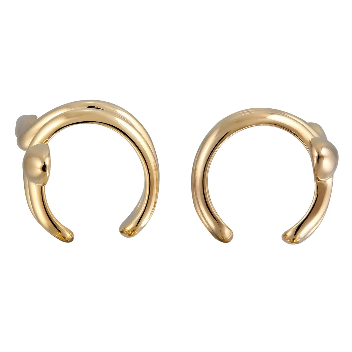 Elli "Earcuff Schlange< Vergoldet|Ohrringe