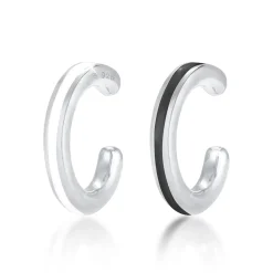 Elli "Earcuff Set | Emaille< Ohrringe|Vergoldet