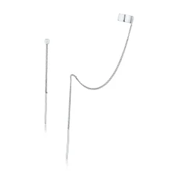 Elli "Earcuff Set Durchzieher< Vergoldet|Ohrringe