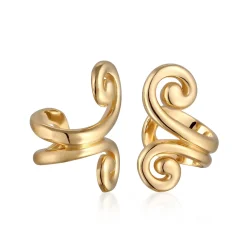 Elli "Earcuff Spirale< Vergoldet|Ohrringe