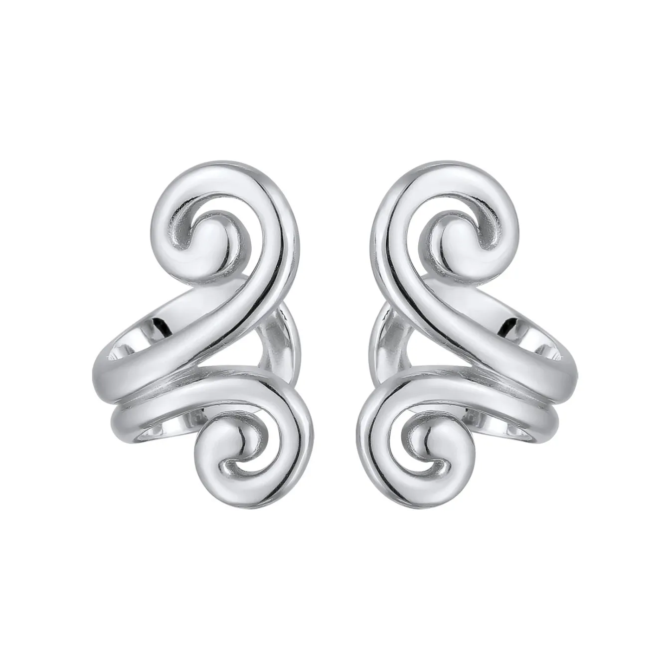 Elli "Earcuff Spirale< Vergoldet|Ohrringe