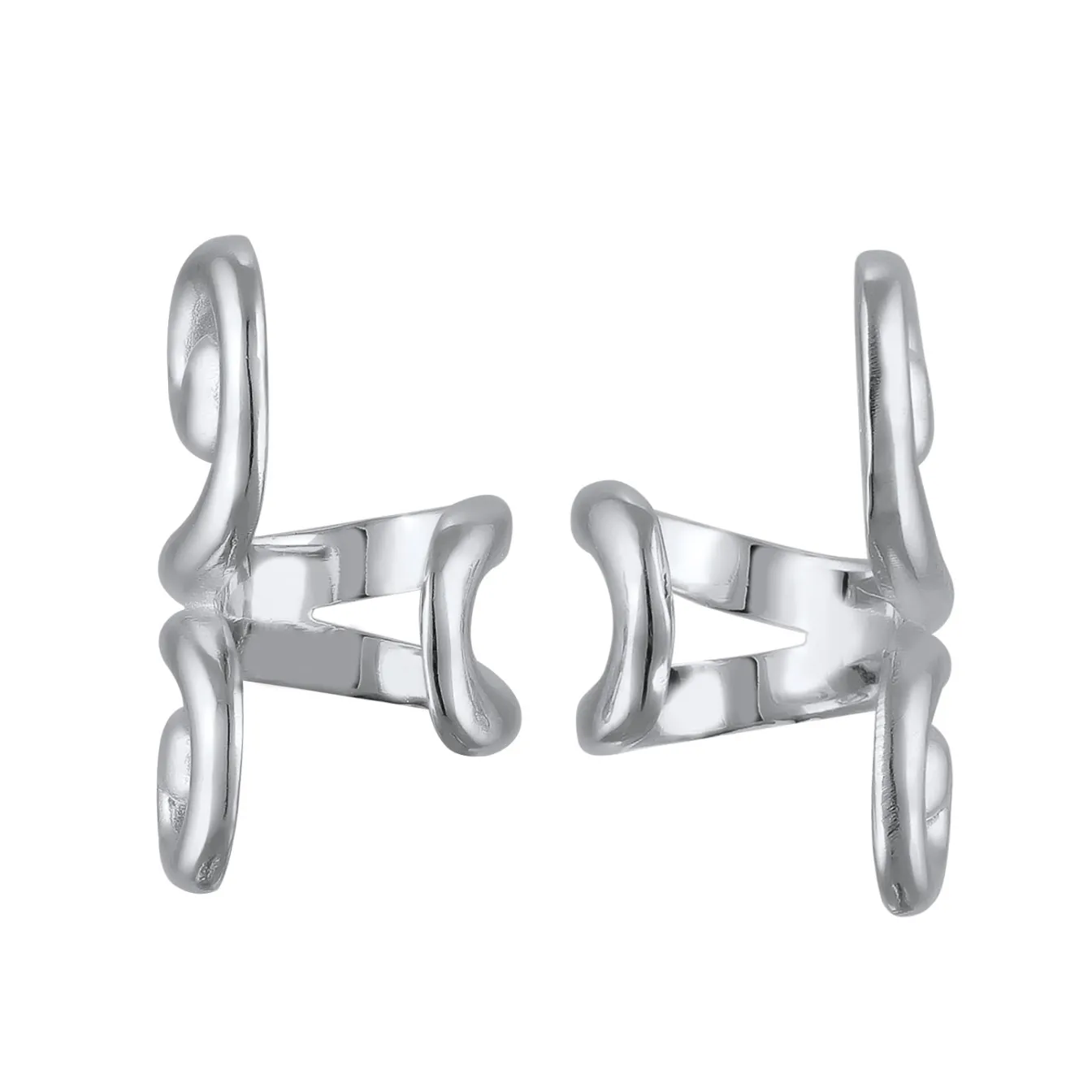 Elli "Earcuff Spirale< Vergoldet|Ohrringe