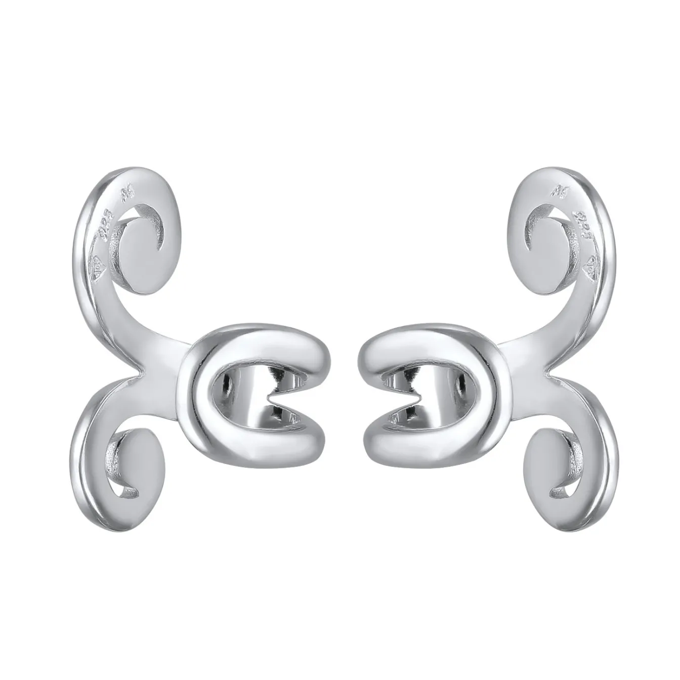 Elli "Earcuff Spirale< Vergoldet|Ohrringe