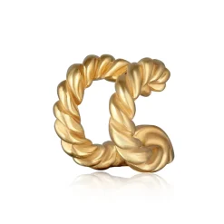 Elli "Earcuff Twisted< Ohrringe|Vergoldet