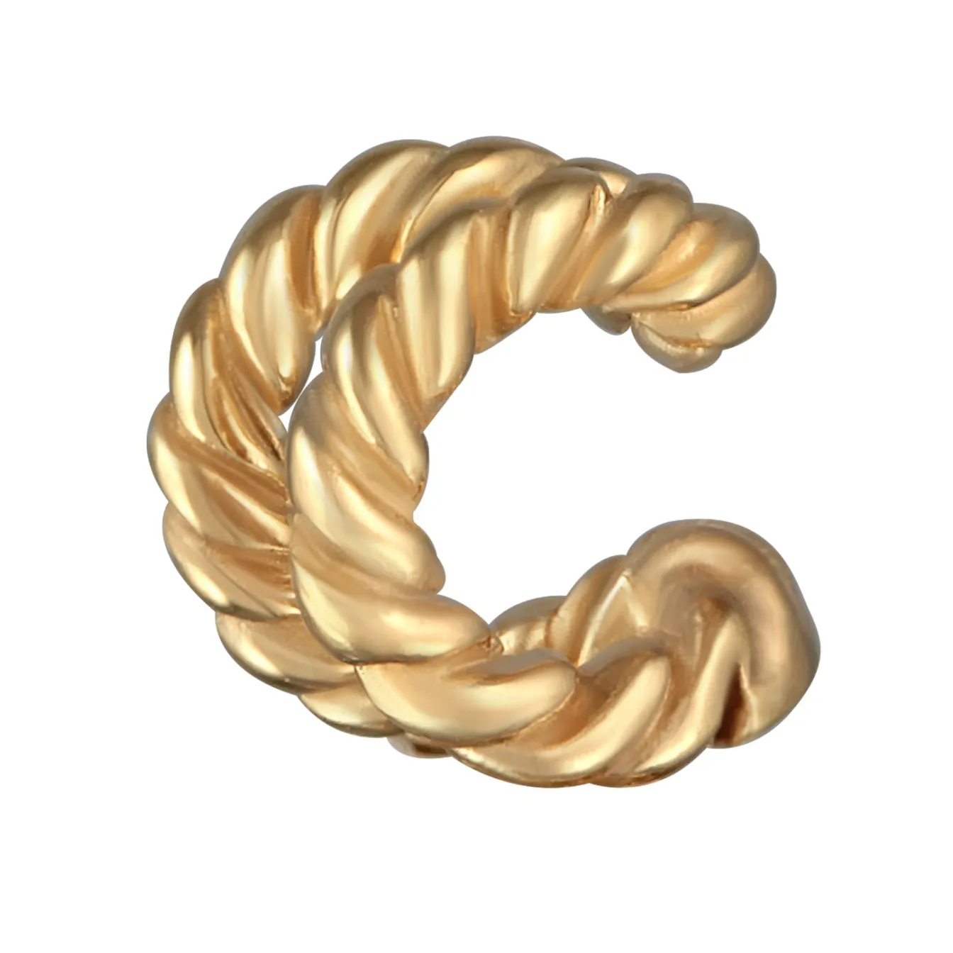 Elli "Earcuff Twisted< Ohrringe|Vergoldet